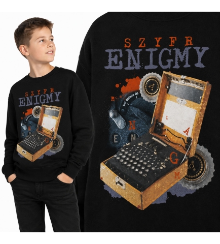 BLUZA DZIECIĘCA PATRIOTYCZNA Szyfr Enigmy